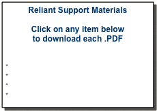 Reliant Support Materials

Click on any item below
to download each .PDF

CCRR-0148 Code Report
Reliant Brochure
* Presidio Warranty
* Reliant Rail Instructions
* Reliant Step Instructions